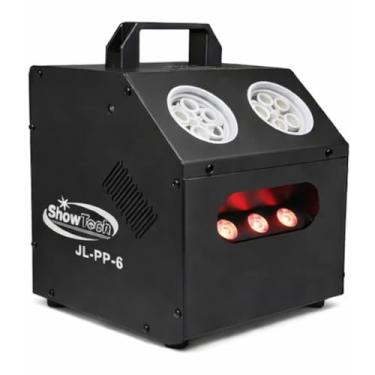 Imagem de Máquina de Bolhas de Sabão Automática Lança Bolhas Infantil com LED Brinquedo para Festas Aniversários Casamento e Área Externa e Interna