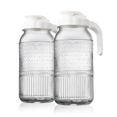 Imagem de Conjunto de 2 jarras de vidro (transparente)