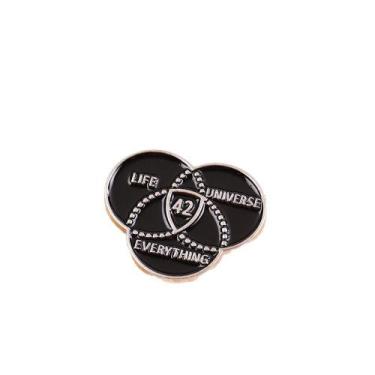 Imagem de Conjunto de pinos de broche Creative Chemical Structure Alloy - Yiweis