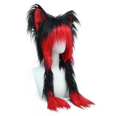 Imagem de Acessório de cosplay Anime Cat Ear Hat Plush para adultos - yiweisai