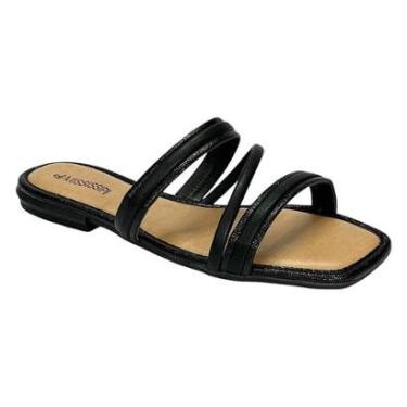 Imagem de Chinelo Mississipi Flat MB041 Preto-Feminino