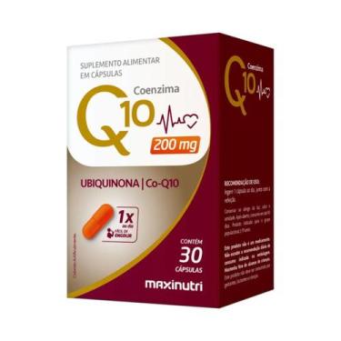 Imagem de Coenzima q10 maxinutri gold 200mg cps c/30