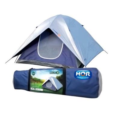 Imagem de Barraca Camping Luna 4 Pessoas + Teto 80cm + Bolsa Mor