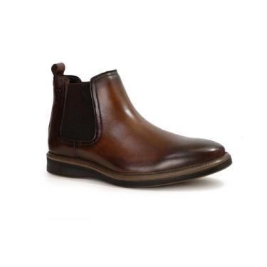 Imagem de Bota Democrata Couro Marrom James Hi-soft 32, Marrom, 40