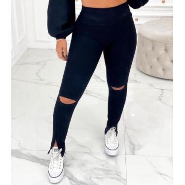 Imagem de Calça Bandagem com zíper na Barra - Idealstore, P