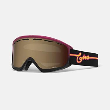 Imagem de Óculos de neve Giro Index OTG para adultos – Pulseira de luzes neon rosa com lentes âmbar rosa (2021)