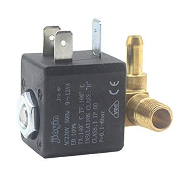 Imagem de Jiayin JYZ-4P 3 mm Normalmente Fechado 2/2 Vias AC 230V G1/8" Latão Ferro Vapor Ar Gerador Válvula Solenoide Água