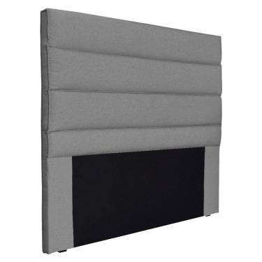 Imagem de Cabeceira Solteiro 0,90M La Italiana Cinza Escuro