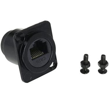 Imagem de Acoplador D-Type RJ45 Cat6 ZCZQC Série CAT6 D Conector de montagem no painel D-CAT6 Ethercon conector de passagem