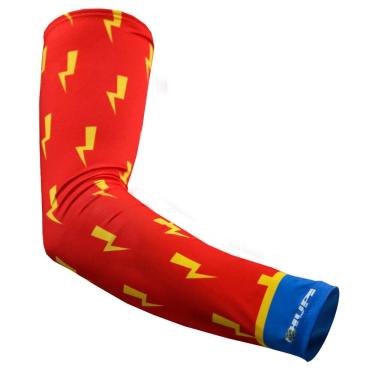 Imagem de Manguito Hupi Maravilha Proteção Uv50+, Cor: Vermelho, Tamanho: M