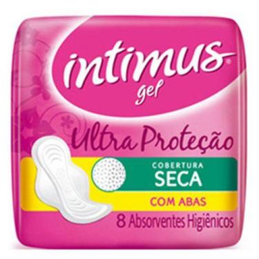 Imagem de Absorvente Intimus Normal Com Abas Seca 8 Unidades - Unilever