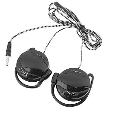 Imagem de Shini SN-Q140S 3.5mm fones de ouvido com fio esporte fone de ouvido fone de ouvido controle de linha volume fone de ouvido com microfone para telefone