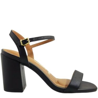 Imagem de Sandalia Colorida Salto Grosso Médio Tira Básica Vizzano 6409.208 (38)