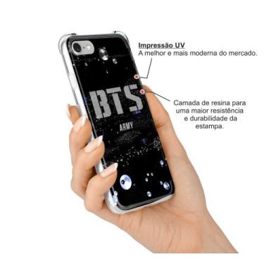 Imagem de Capinha Capa para celular Motorola Moto G7 POWER (6.2") - BTS Army BTS