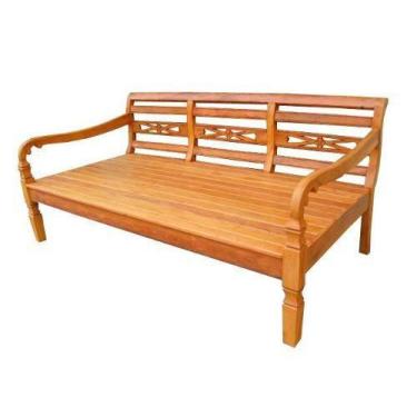 Imagem de Banco Leito Seriema Em Madeira Demolição - Cód 1143 - Barrocarte