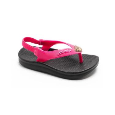 Imagem de Chinelo personagem de criança menina e menino infantil com elástico an