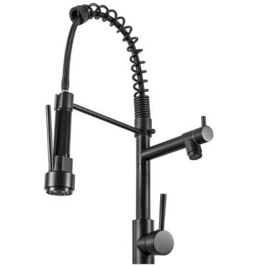 Imagem de Torneira Gourmet Monocomando Black Ducha Flexivel Kelly - KELLY METAIS