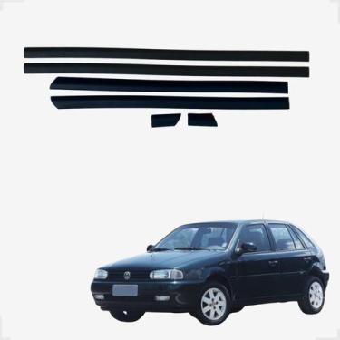 Imagem de Jogo Friso Lateral Gol Bola G2 95 96 97 98 99 Preto 4 Portas - Automot