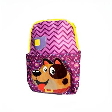 Imagem de Mochila Infantil Baby Bichinhos Estampa Cachorro