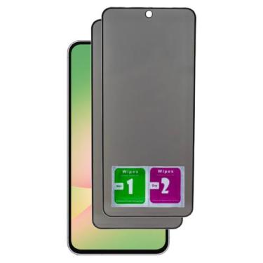 Imagem de 2x Pelicula Privacidade Curva 3d 5d 9d Para Galaxy A26 - Mustangshop