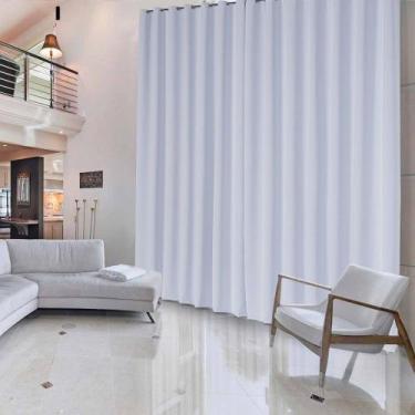 Imagem de Cortina Blackout 5.40m x 5.00 Pé direito Duplo Tecido Solaris - Paulo 