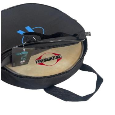 Imagem de Capa simples para Pandeiro 10 polegadas com alça TK ViaSom - ViaSom Ba