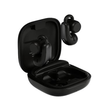 Imagem de Fone de Ouvido Bluetooth Basike, Fone sem fio Bluetooth 5.3 com clipe, Condução Óssea, Cancelamento de Ruído, IPX5, Reprodução 28 Horas, Compatível com iOS, Android para Corrida e Fitness (Preto)