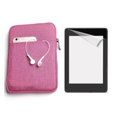 Imagem de Bolsa Novo Kindle (16 GB - modelo 2024) tela 6.0 polegadas - Rosa + PELÍCULA FOSCA