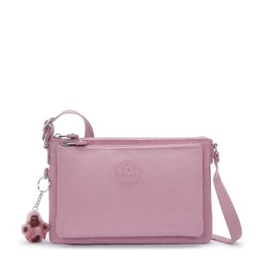 Imagem de Kipling Bolsa tiracolo Mikaela rosa com babados