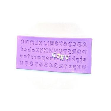 Imagem de Molde de silicone alfabeto para decorar f635 - CM