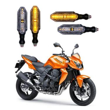 Imagem de KIT 4 Setas Esportivas Pisca de Led Modelo P26 Para Moto KAWASAKI Z 75