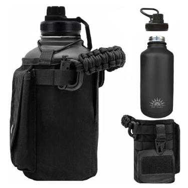 Imagem de Garrafa De Agua CaféTérmica 1.9 Litro Aço Inoxidável De Viagem Camping