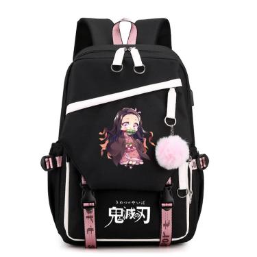 Imagem de Mochila escolar Demons Slayers Anime para crianças