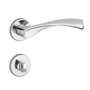 Imagem de Fechadura Para Banheiro Emma 55mm Cromado - 42-2224 - Lockwell