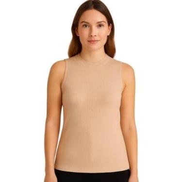 Imagem de Blusa Bambu Rib Sem Costura Loba-Feminino