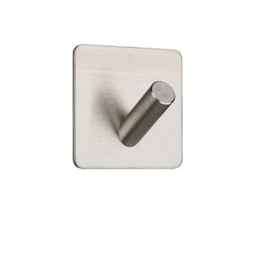 Imagem de NevStp Ganchos autoadesivos de banheiro cabide de toalha de roupão de aço inoxidável 304 para cabides de banheiro, ganchos de chuveiro, acessórios de banheiro,