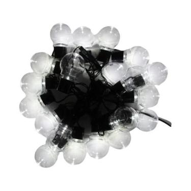 Imagem de Luzes De Fada LED Para Exterior G50 Com Lâmpadas Globo Para Decoração 