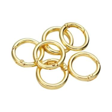 Imagem de Fivelas De Metal Em Forma De O Para Chaveiros, 5 Peças, Carabiner Para