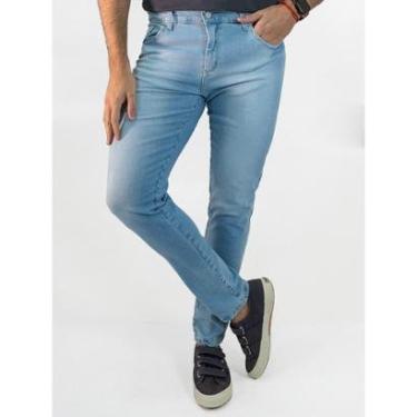Imagem de Calça Masculina Skinny Jeans Delavê Tradicional Anticorpus-Masculino