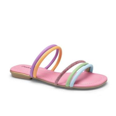 Imagem de Chinelo Pink Cats V3711 Infantil, Rosa, 31