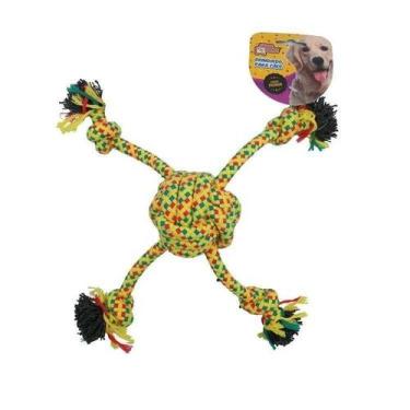 Imagem de Mordedor Bom Amigo Corda Big Sunflower - Bom Amigo cães brincadeira di