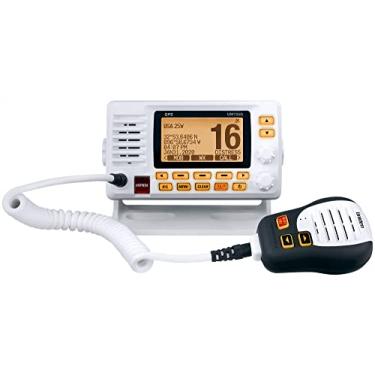 Imagem de Uniden UM725G Marine VHF, todos os EUA, Canadá e Internacional Canais Marinhos, Potência de Transmissão de 1 Watt/25 Watt, Maior Tela LCD da Classe, Canais Climáticos NOAA com Alertas, Microfone de Alto-Falante, GPS Embutido.