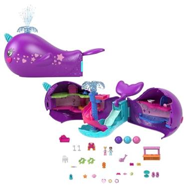 Imagem de Polly Pocket Conjunto de Brinquedo Barco Narval Baía Mágica