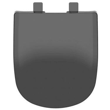 Imagem de Assento Sanitário Etna PP Soft Close Preto Tupan