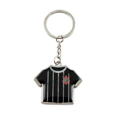 Imagem de Chaveiro Metal Camisa Time 3.5Cm - Corinthians - Mileno