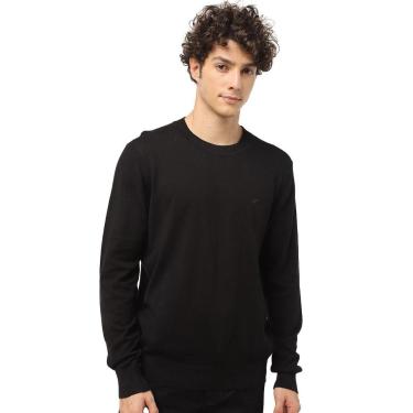 Imagem de Sueter Ellus Tricot Crewneck Classic Essentials Preto-Masculino