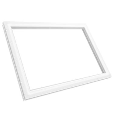 Imagem de Gaxeta de porta de congelador W10443315 atualizada para geladeira Whirlpool, 79 cm x 57,5 cm, junta de porta de geladeira adequada para Maytag & Kitchen Aid Freezer, peça de substituição W10571962,