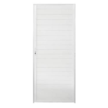 Imagem de Porta Lambril 2,10x1,00 lado DIREITO L-25 no alumínio branco