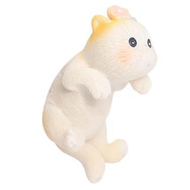 Imagem de Ｂｅｓｇａ Estátua de gato de jardim Flower Pote Hotger Fatupe Fora do cabide do vaso de vaso pendurado ao ar livre para o lago Terrariums Yard Yard, Style C