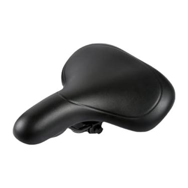 Imagem de kowaku Selim de bicicleta, acessórios para assento de bicicleta, presente ergonômico, peças de reposição para adultos, à prova d'água para esportes ao ar, Preto